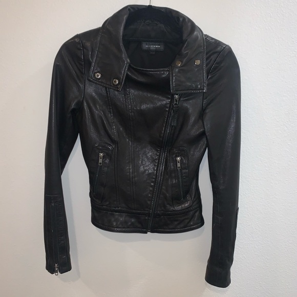 Mackage Jackets & Blazers - Mackage Black Leather Jacket XXS Aritzia